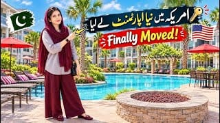 Moving to Our New Apartment in USA Begins! | Pakistani Family Vlog - Episode 1