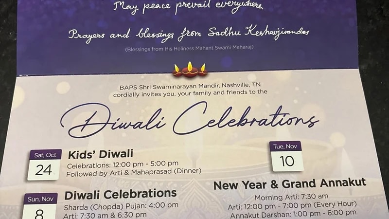 New Year and Grand Annakut - BAPS Nashville