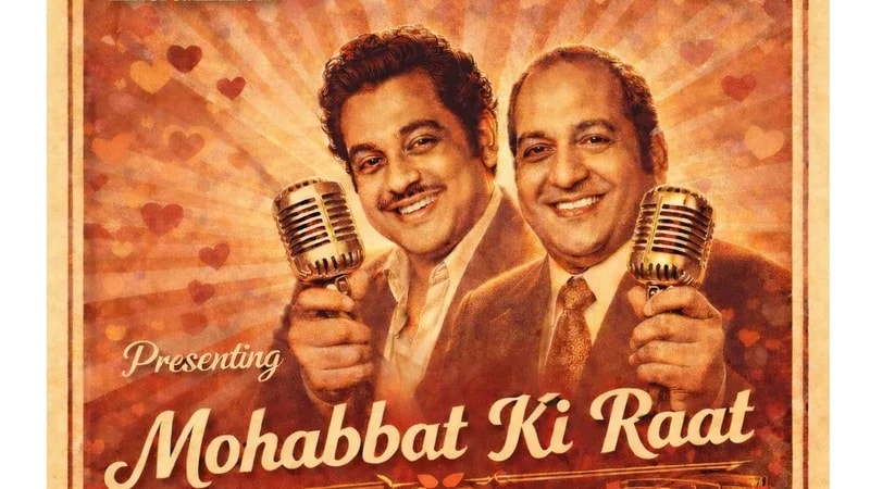Mohabbat Ki Raat - Bollywood Retro concert with Live Musicians
